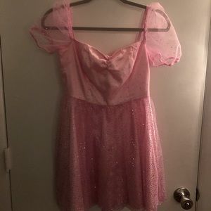 Pink Sparkle Dress